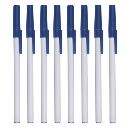13254: Blue Stick Pens, Bulk
