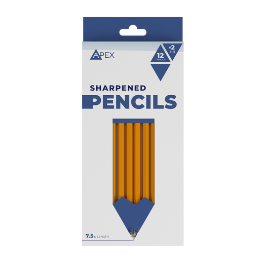 14598: #2 Pre-Sharpened Pencils, Pack of 12