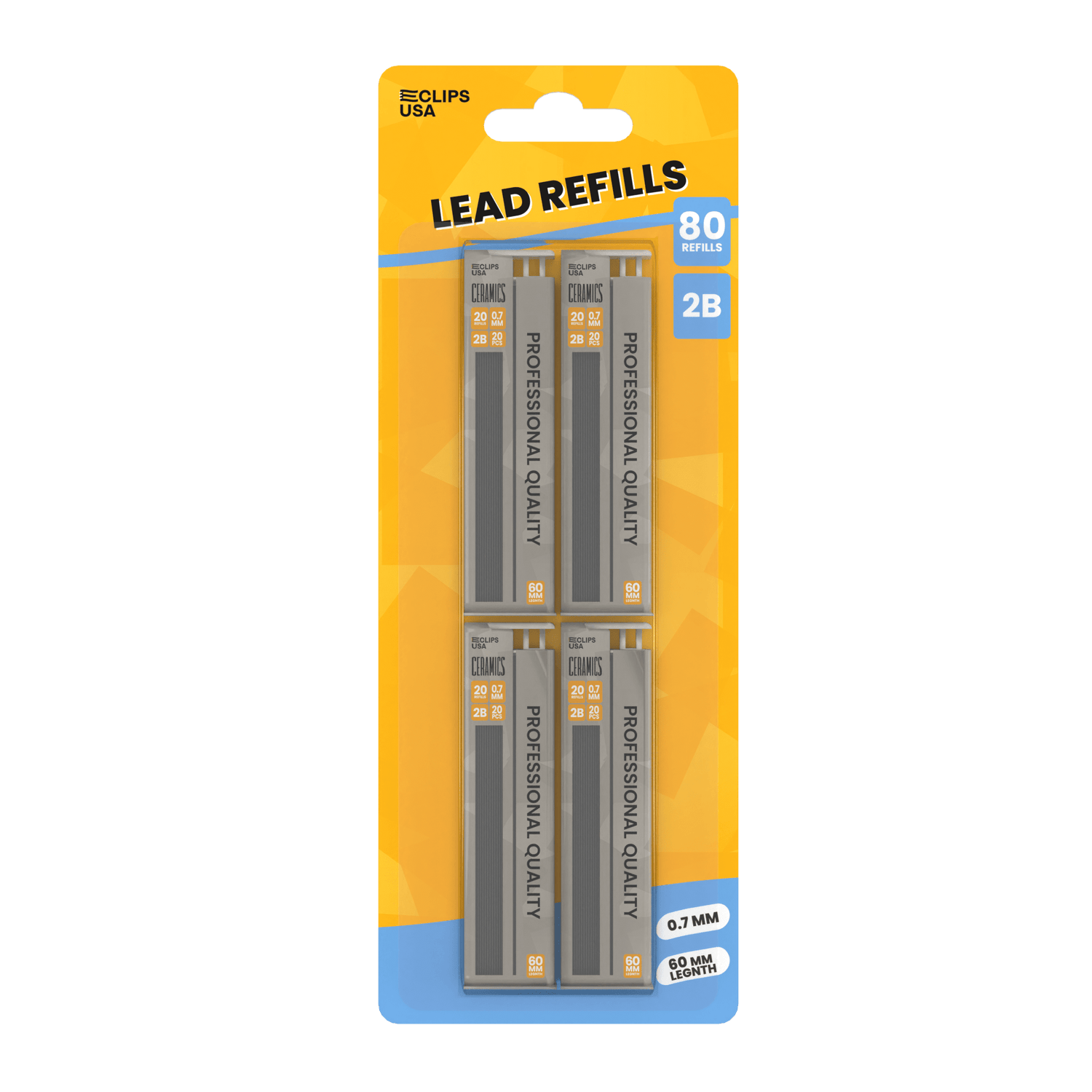 Front facing image of Mechanical Pencil Lead Refill.