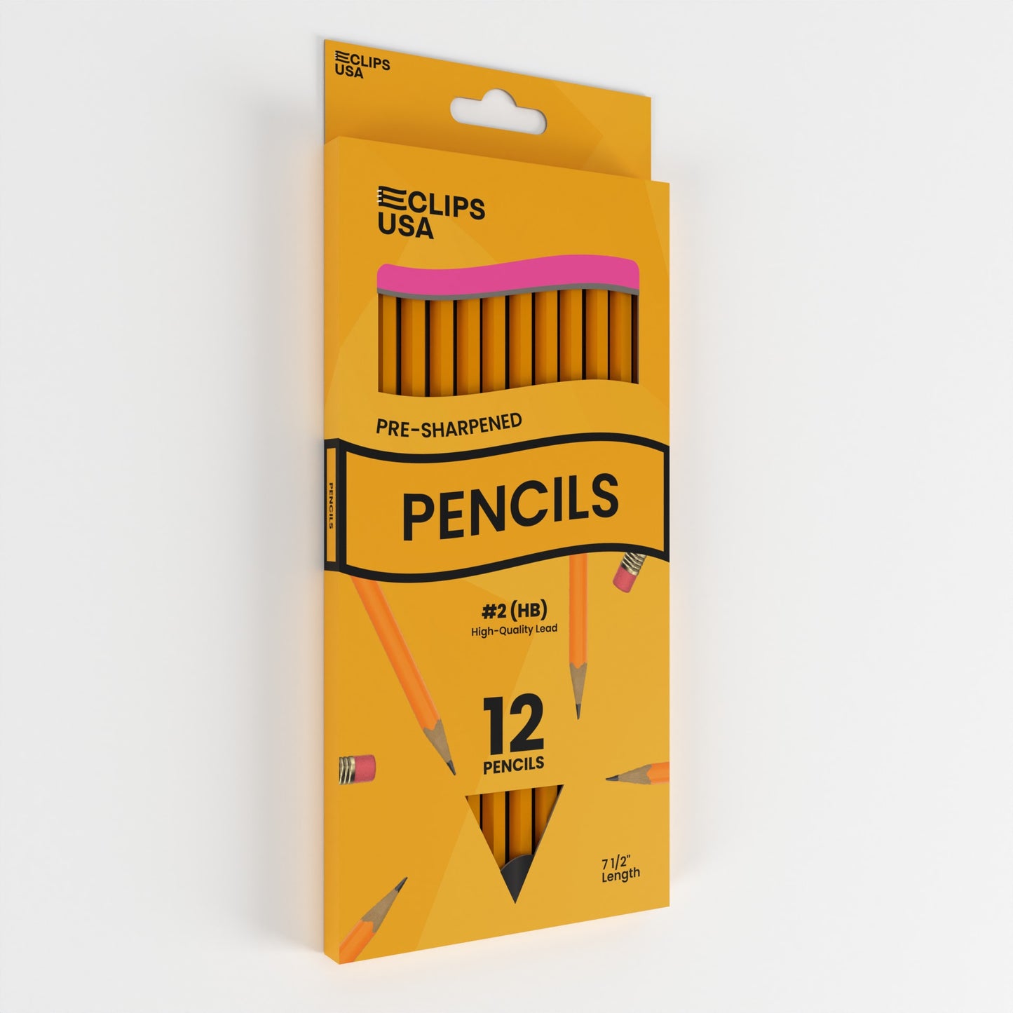 16712: #2 Pre-Sharpened Pencils, Pack of 12