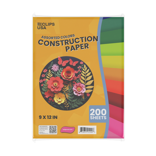 21200: Construction Paper, 9x12, 200 Sheets
