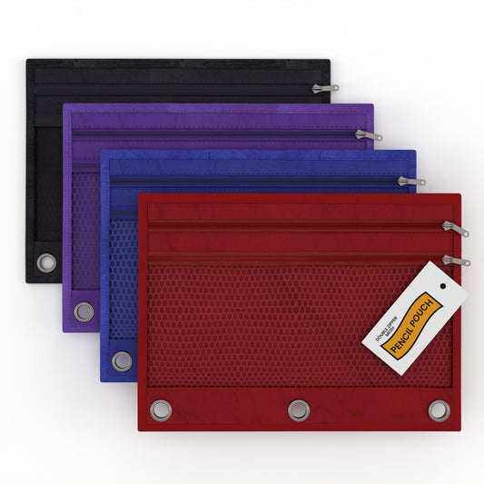 Front facing image of Zipper Pencil Pouch.