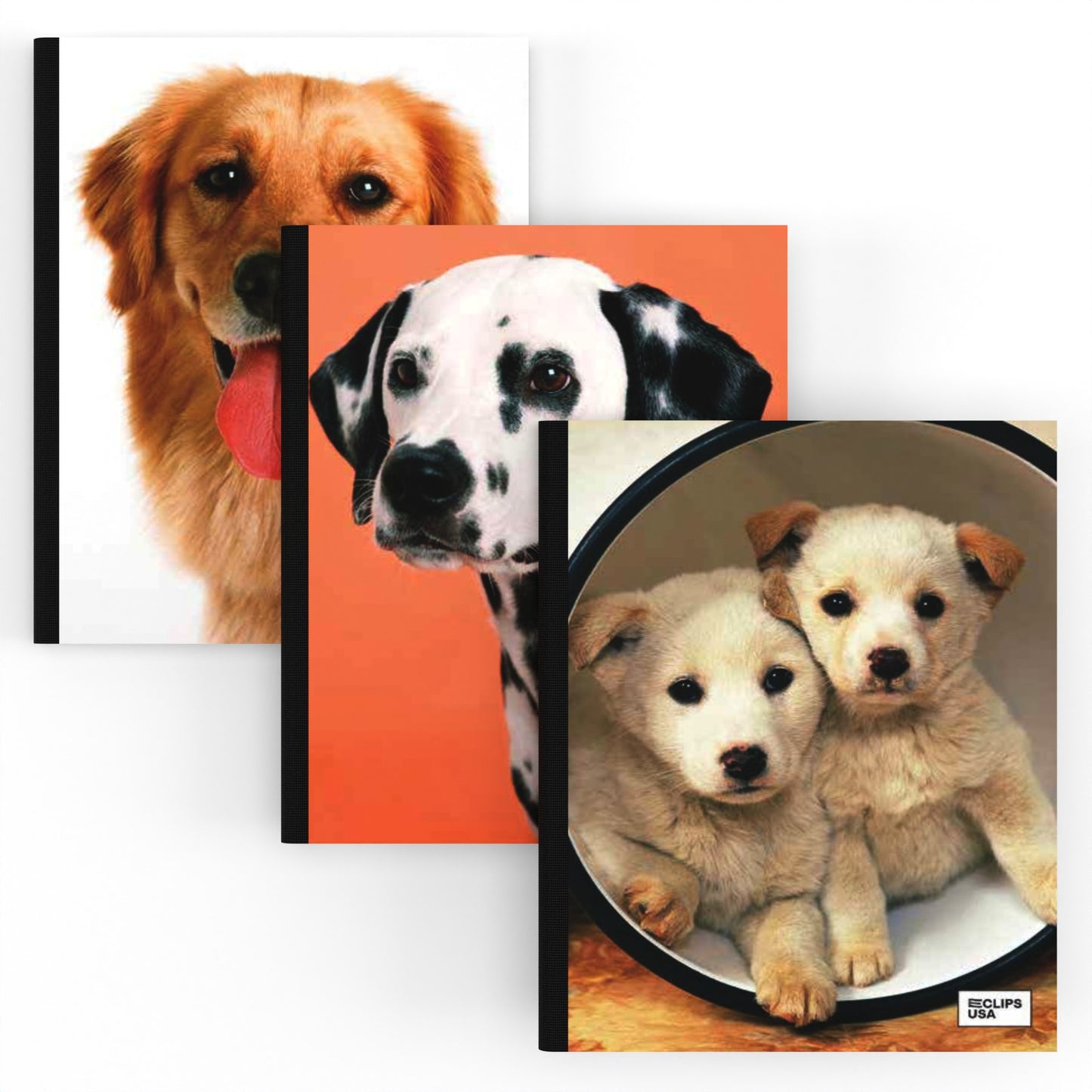 Cats & Dogs Composition Notebook - Assorted Design, Wide-ruled, 7.5 X 9.8 Inches, 100 Sheets