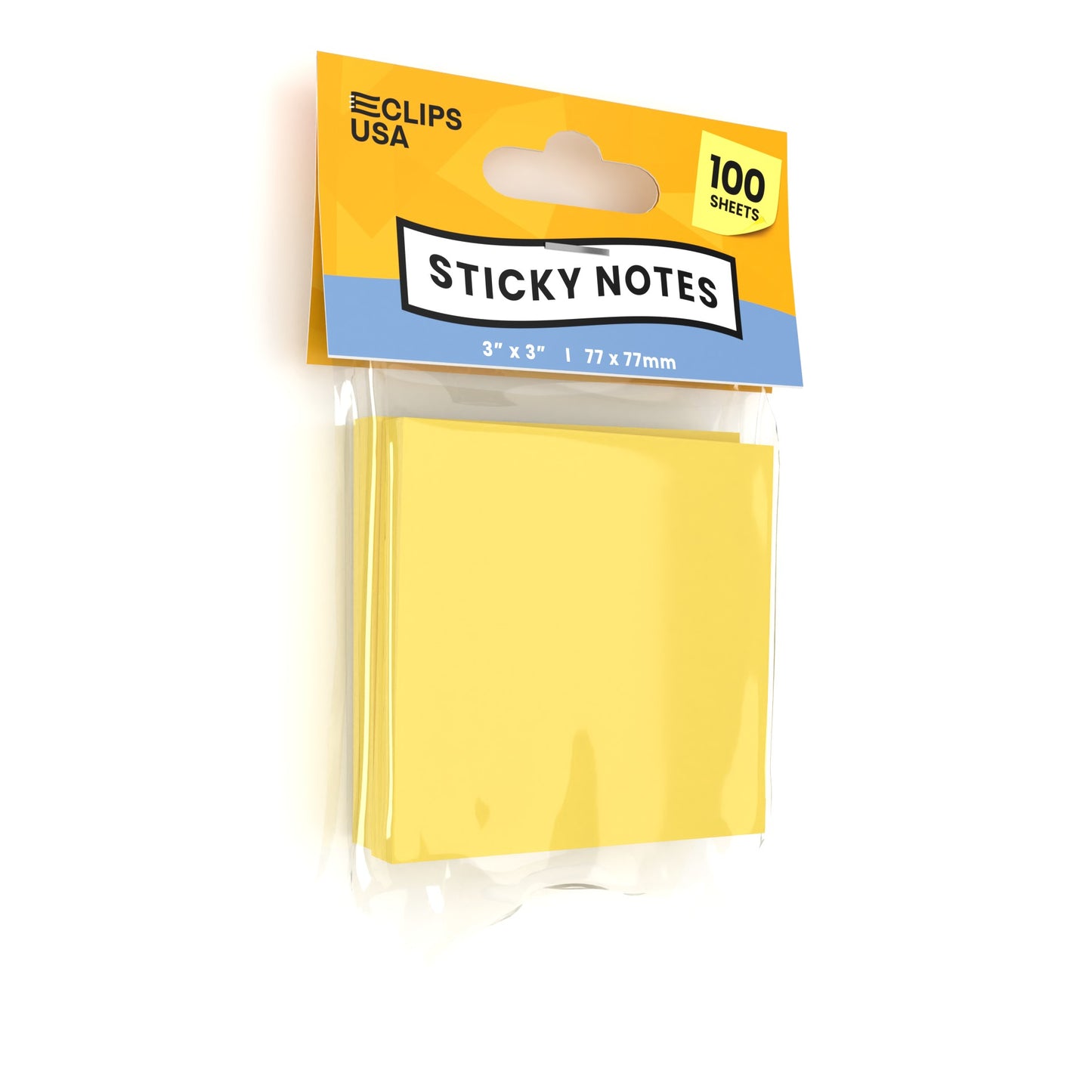 Yellow Sticky Notes - 3 X 3 Inches, 100 Sheets