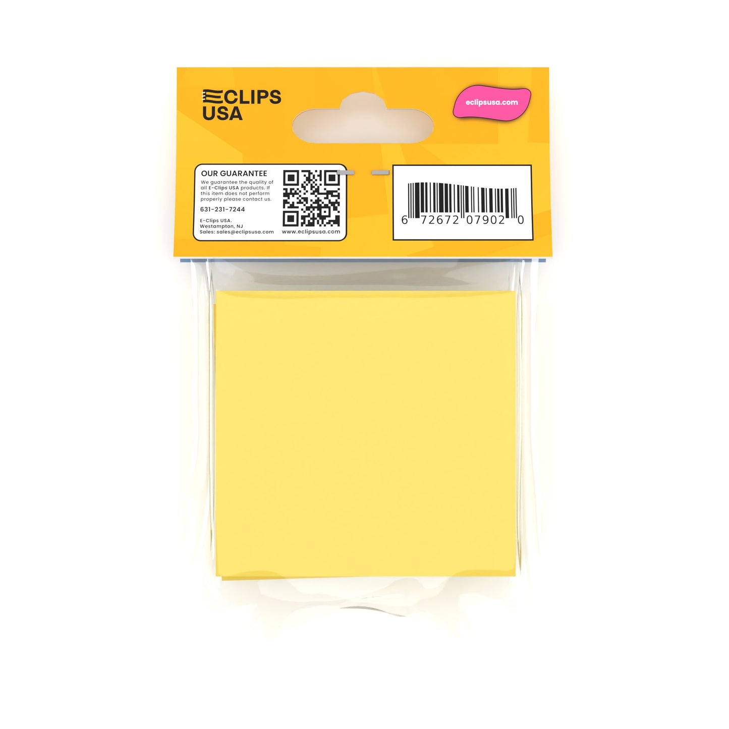 Yellow Sticky Notes - 3 X 3 Inches, 100 Sheets