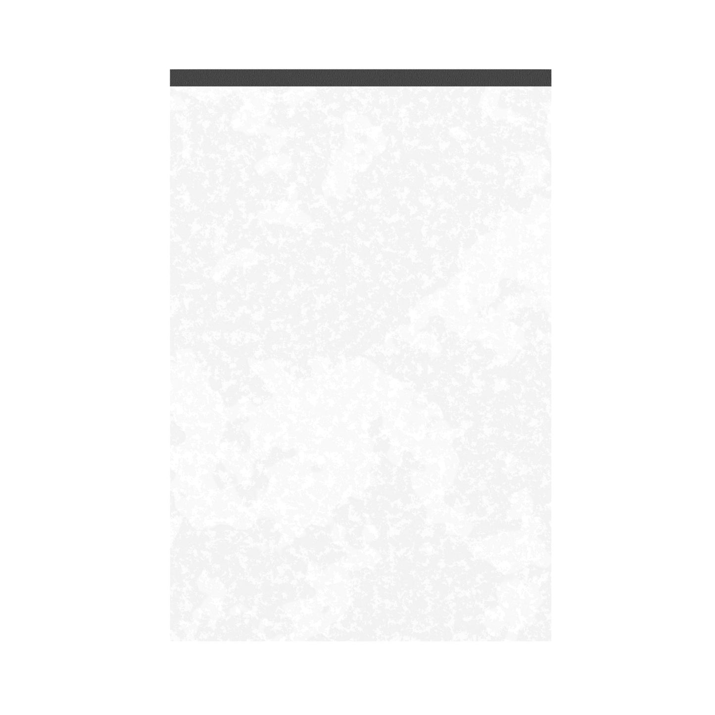 Unruled Writing Tablet: 6x9, Plain White,100 Sheets, Case of 48 Notepads