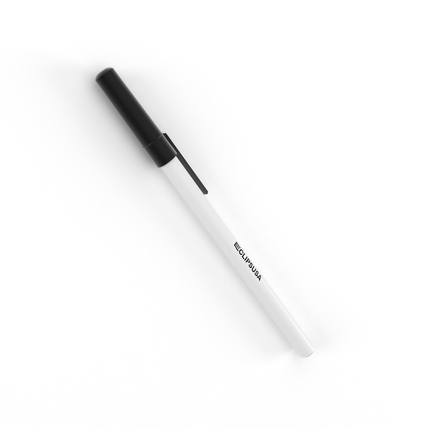 Ballpoint Stick Pens: Black Ink, Removable Cap, Case of 576 Pens