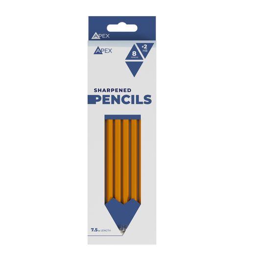 14503: Pre-Sharpened Yellow Pencils, Pack of 8