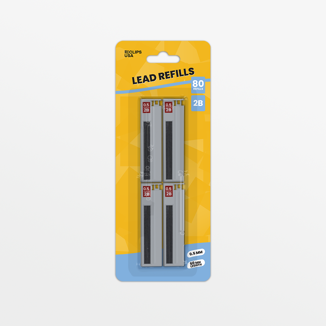 14955: 0.5mm Lead Refills, Pack of 4