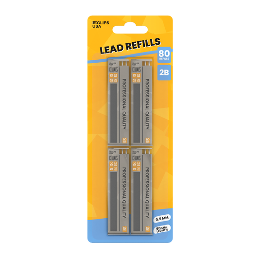 Mechanical Pencil Lead Refill - 80 Refills (4 Packs Of 20), 0.5 Mm