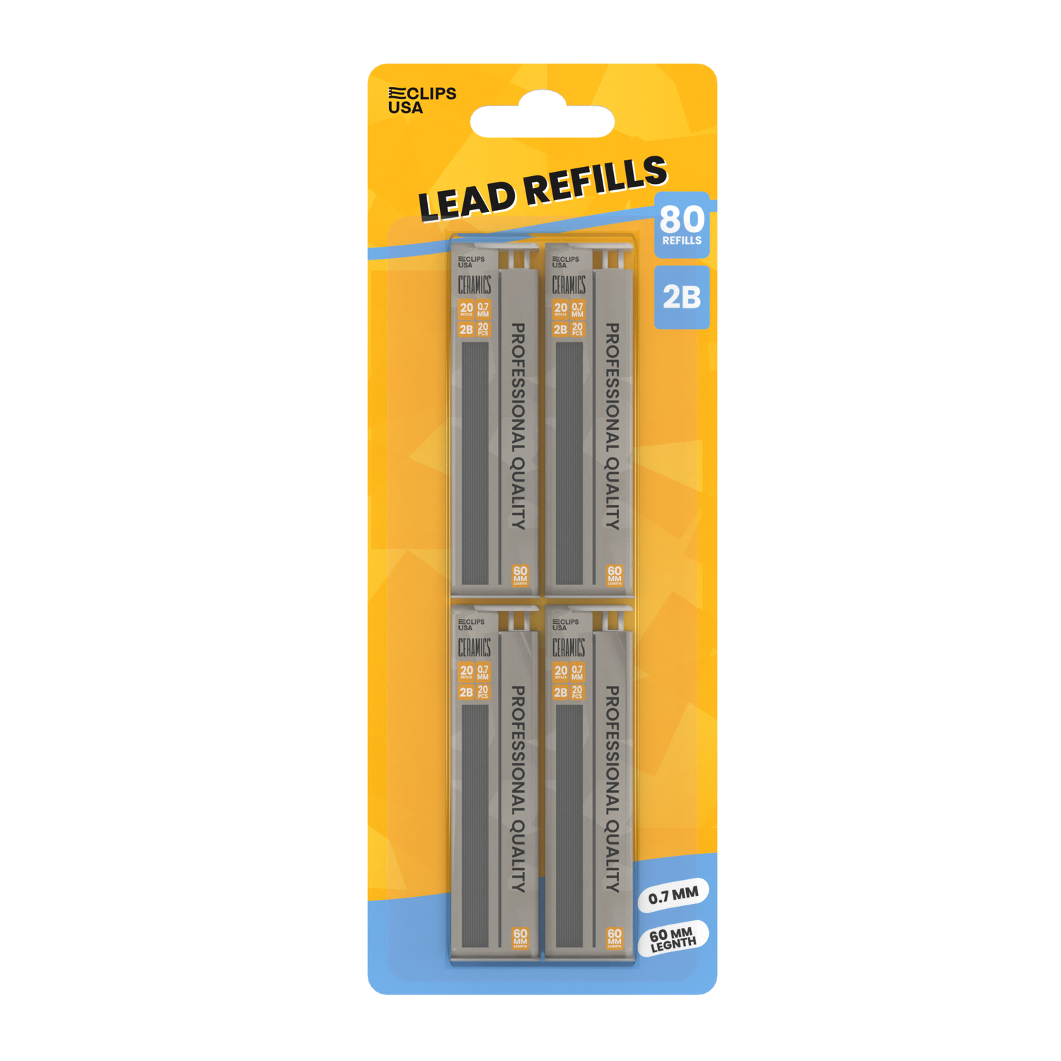 Front facing image of Mechanical Pencil Lead Refill.