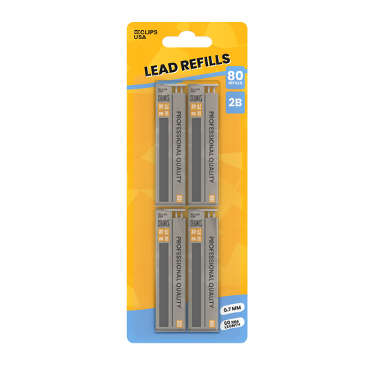 Mechanical Pencil Lead Refill - 80 Refills (4 Packs Of 20), 0.7 Mm