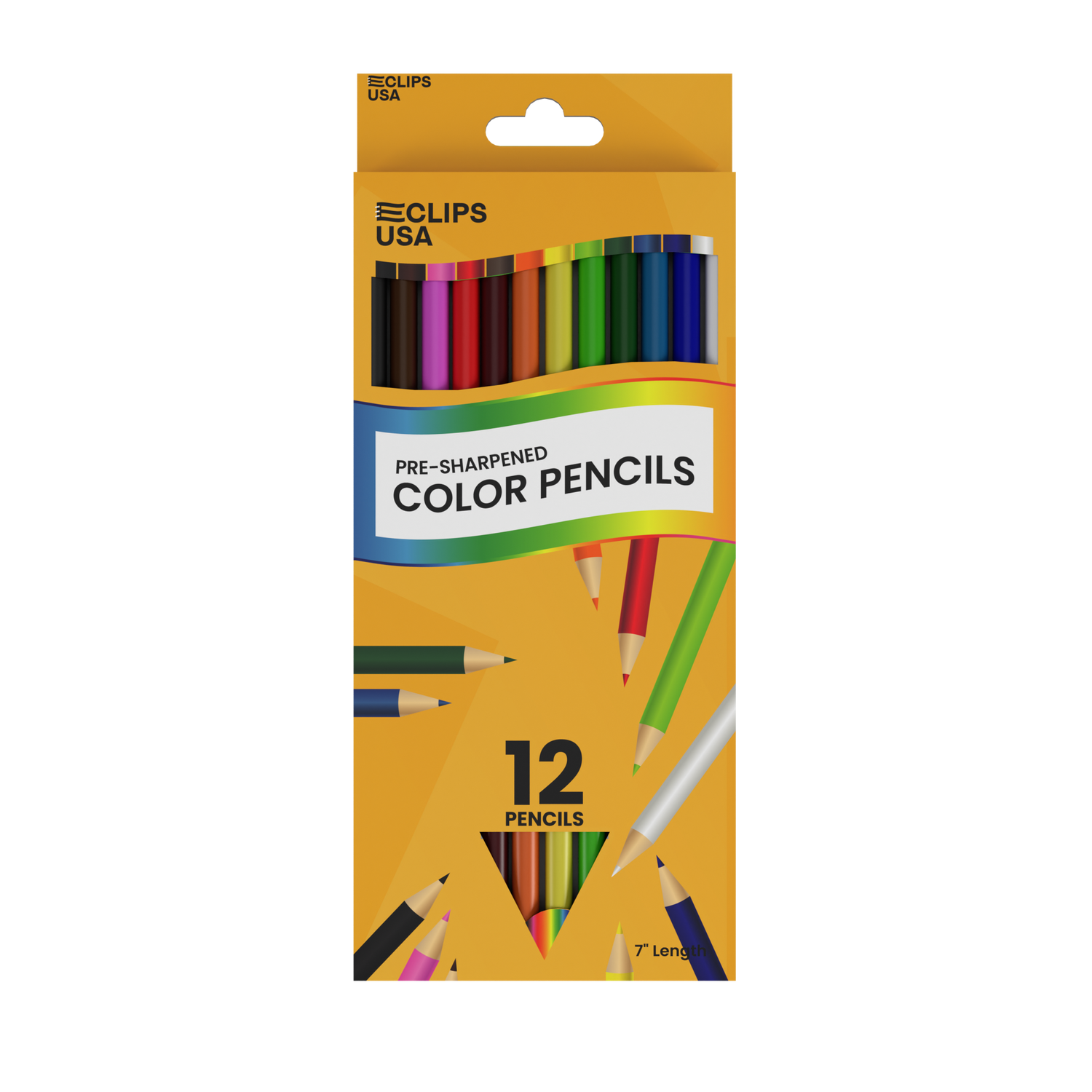 Front facing image of Colored Pencils.