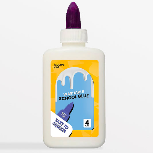 17187: White Washable Liquid Glue - 4 oz
