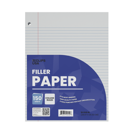 20150: College Ruled Filler Paper, 150 Sheets