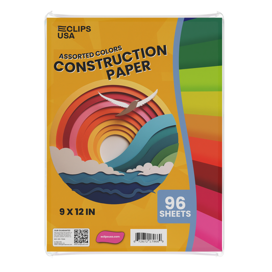 21096: Construction Paper, 9x12, 96 Sheets