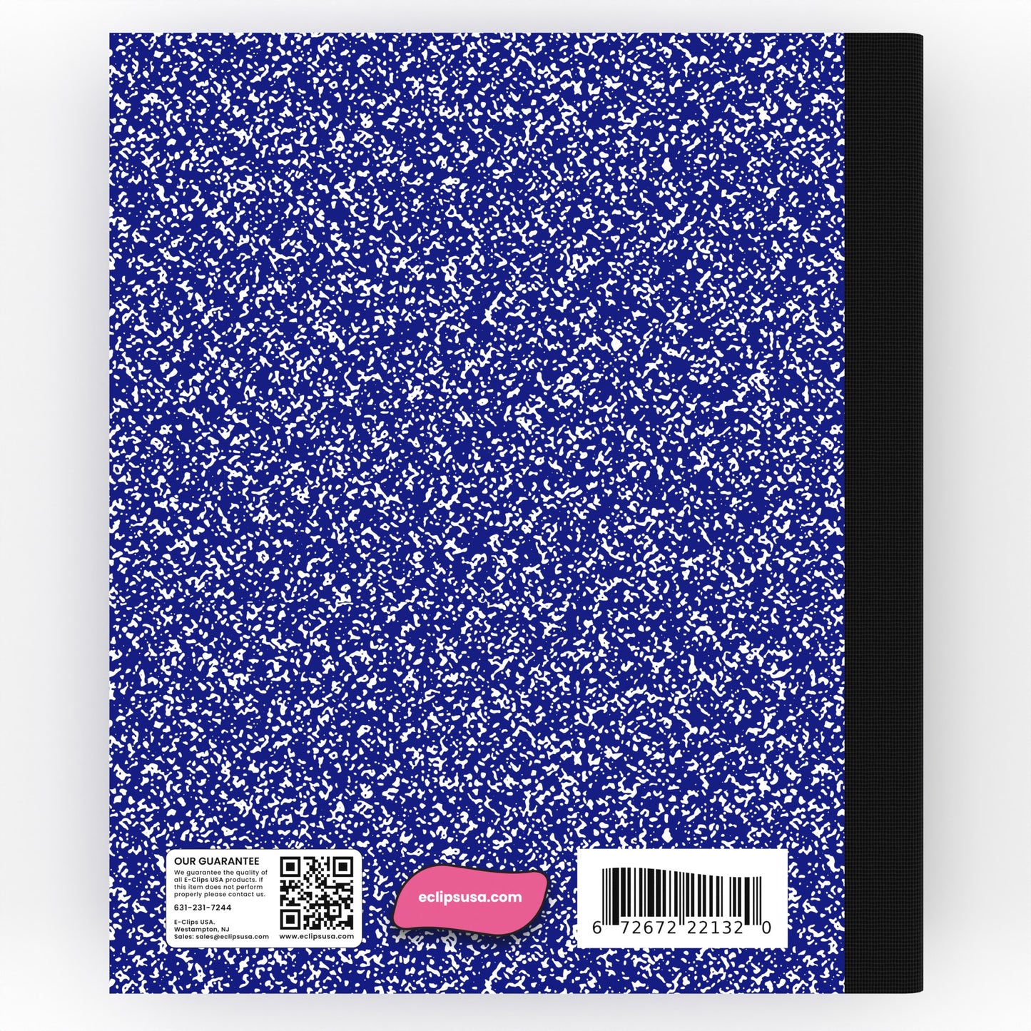 Blue Marble Composition Notebook - Wide-ruled, 7.5 X 9.8 Inches (B5), 100 Sheets