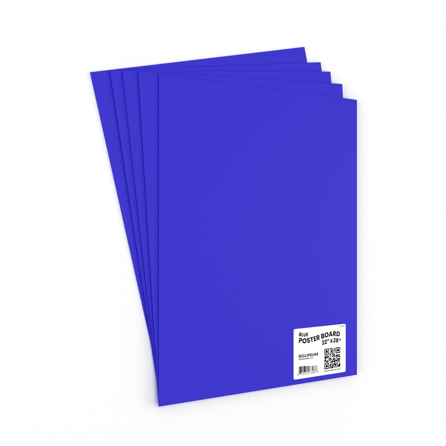 Large Blue Poster Boards - 22 X 28 Inches