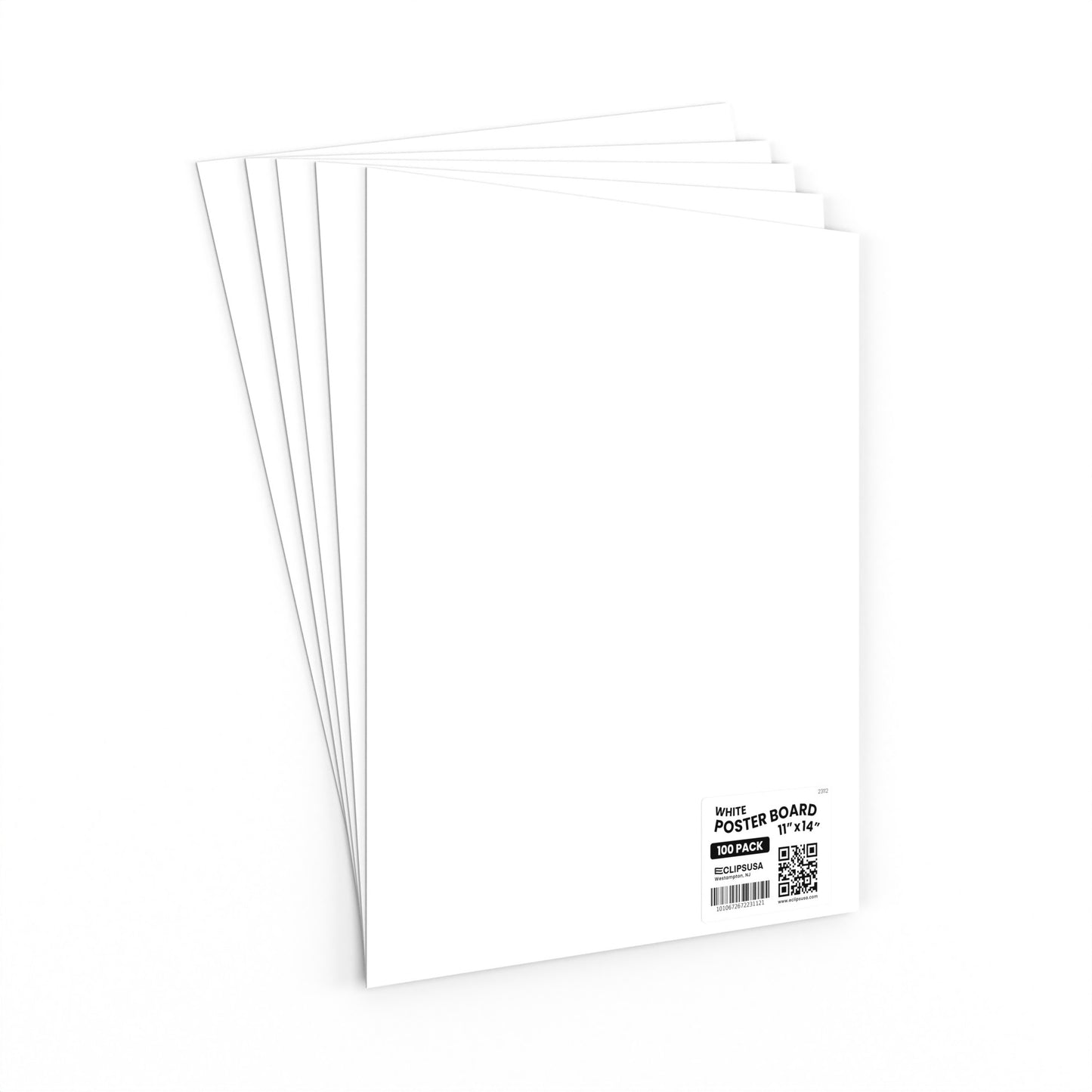 White Poster Boards - 11 X 14 Inches