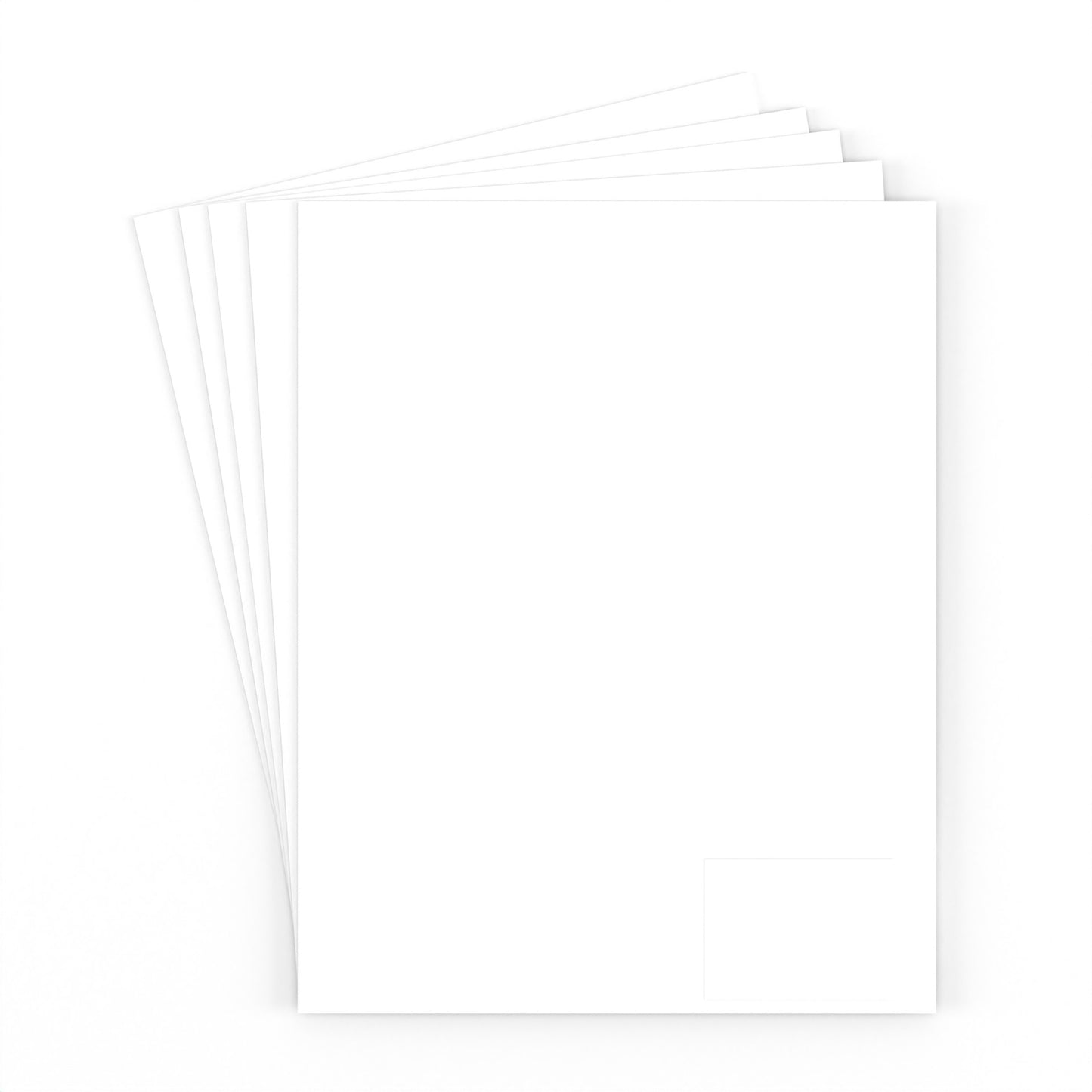 White Poster Boards - 11 X 14 Inches