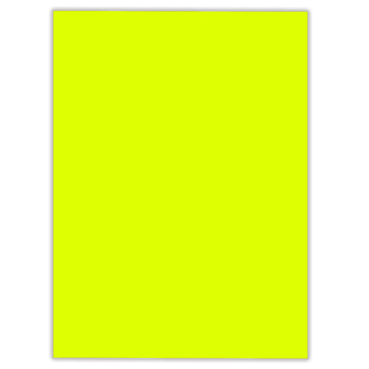 23384: Neon Yellow Poster Boards 22x28
