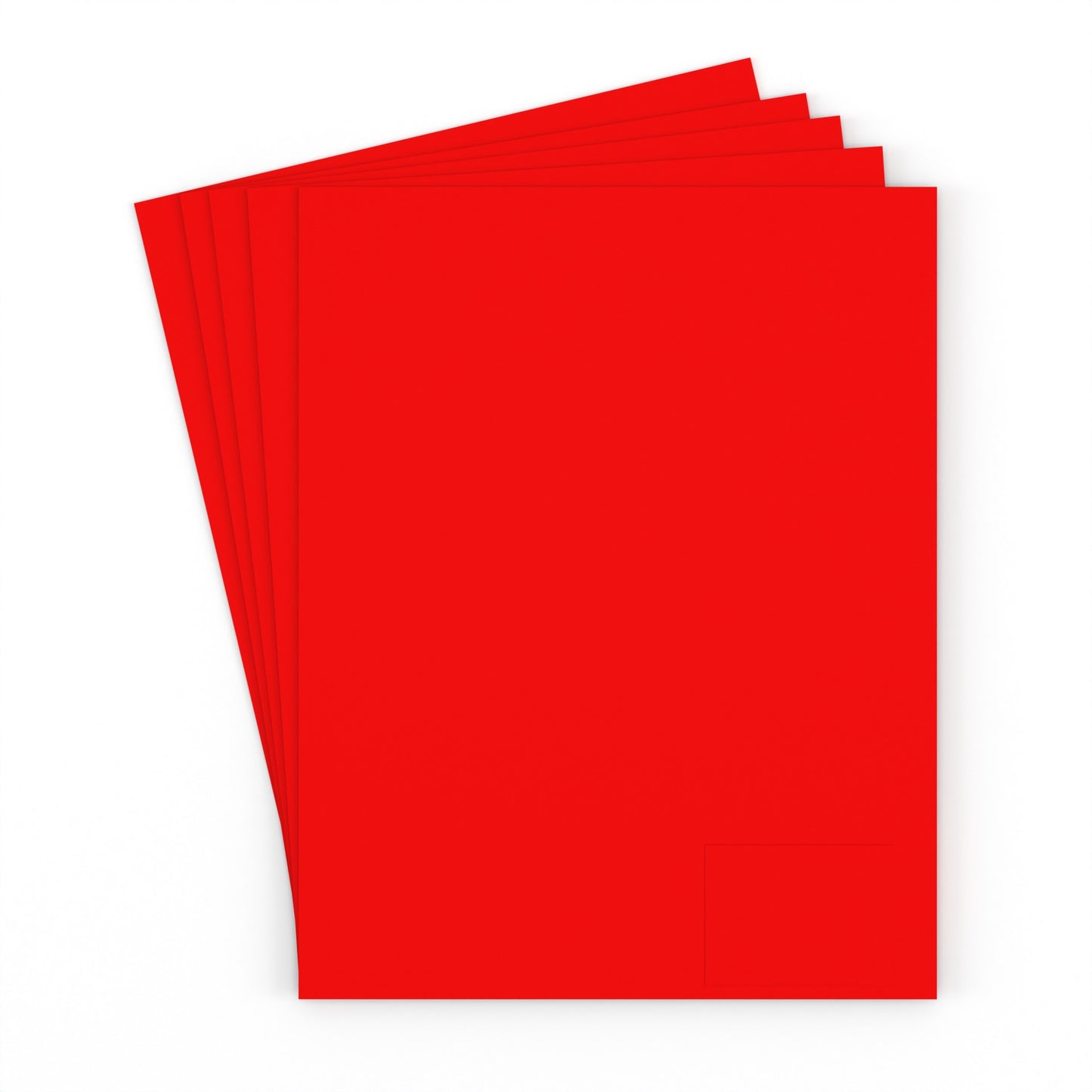 Large Red Poster Boards - 22 X 28 Inches