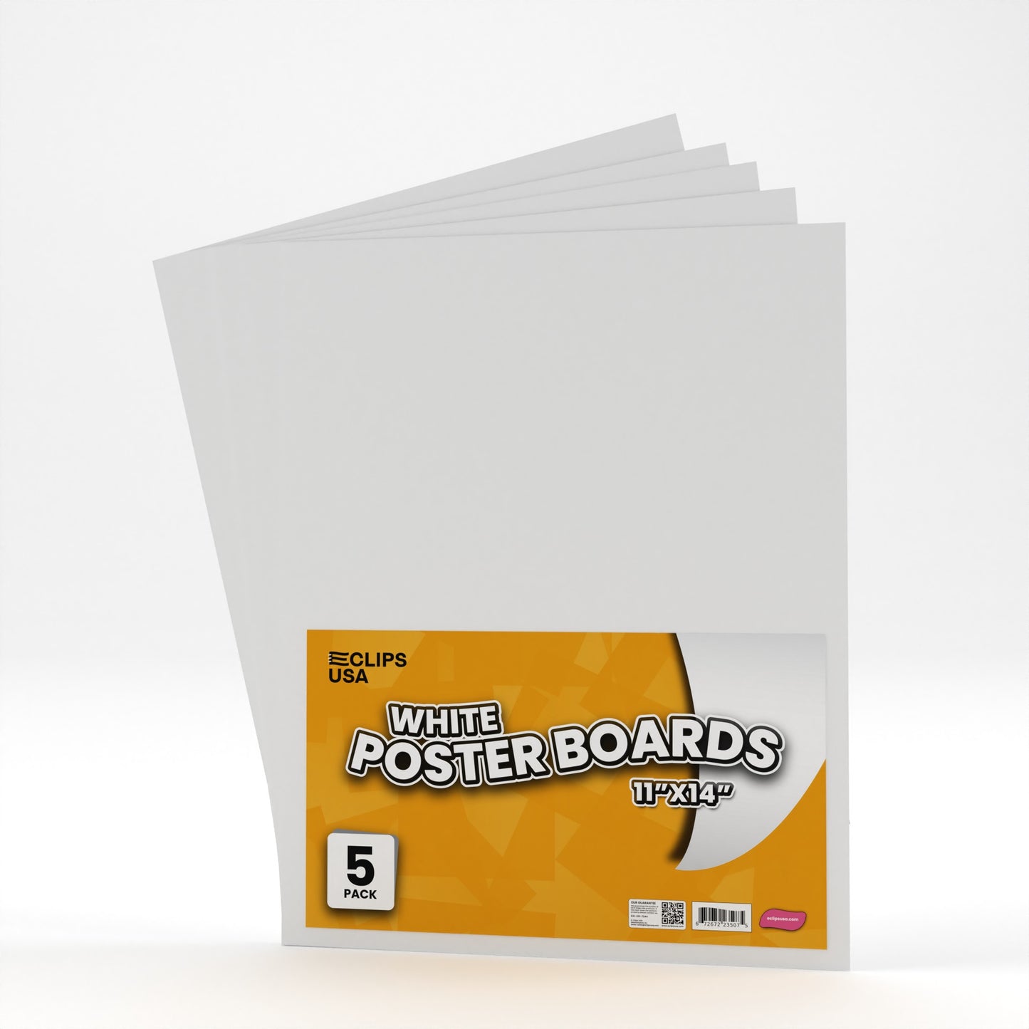 White Poster Boards - 11 X 14 Inches, 5 Pack