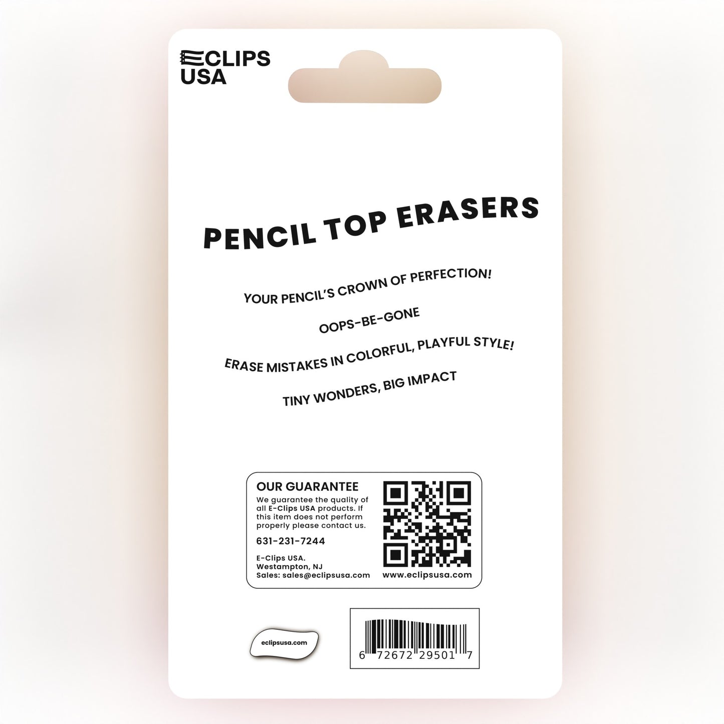 Pink Pencil Top Erasers - Cap Tops, 30 Pack