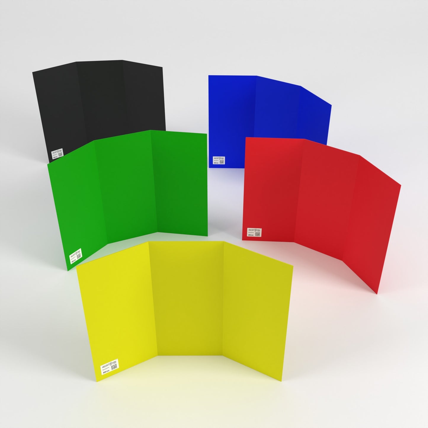 Project Display Board - 36 X 48 Inches, Perfect for Presentations and Projects, Assorted Colors