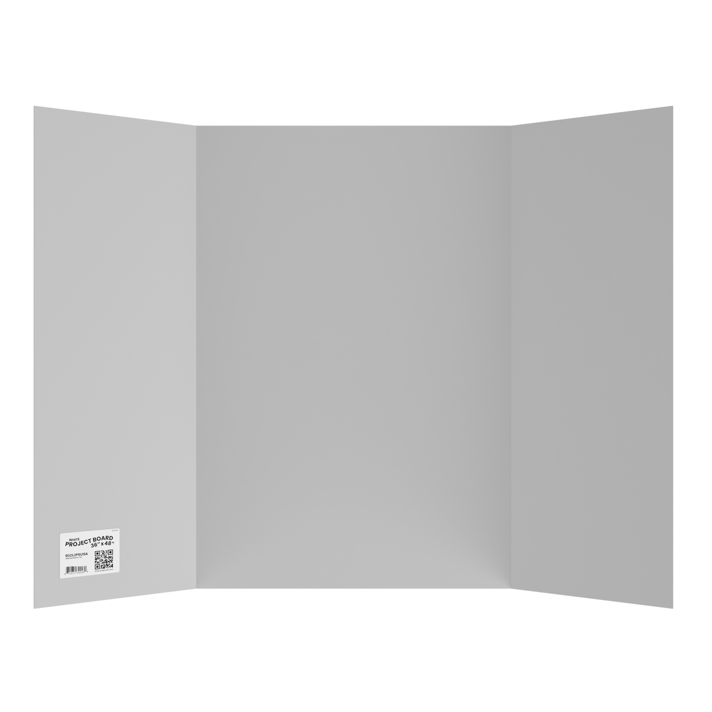 White Project Display Board - 36 X 48 Inches, Perfect for Presentations and Projects, White