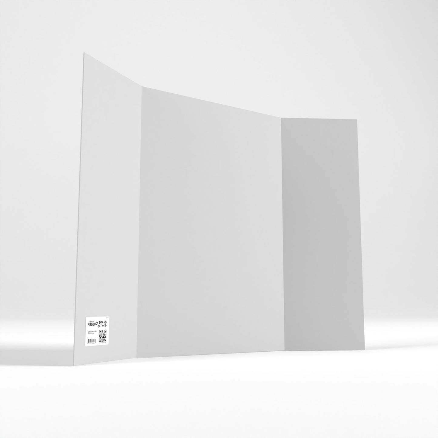 White Project Display Board - 36 X 48 Inches, Perfect for Presentations and Projects, White