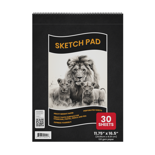 Sketch Pad: 11.75 x 16.5, 30 Sheets, units/12