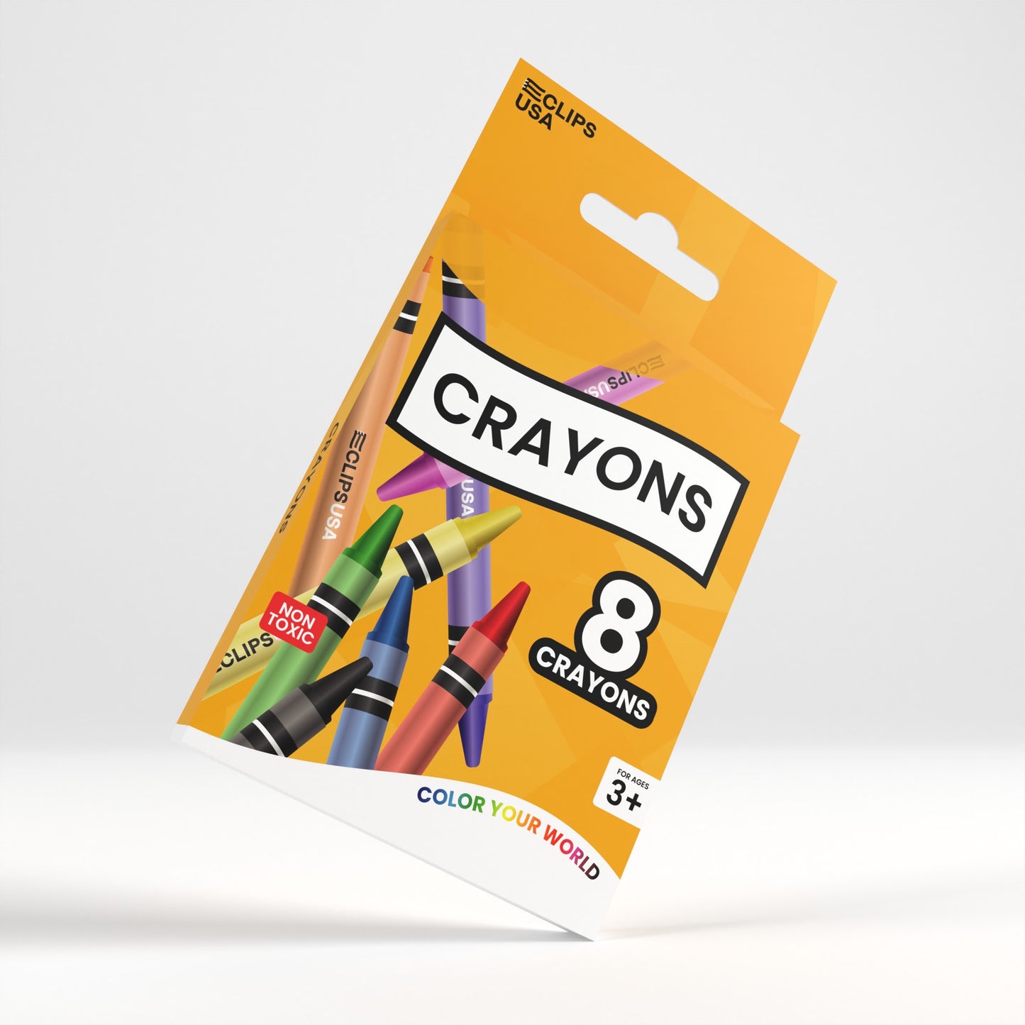 Standard Crayons - 8-count, Assorted Classic Colors