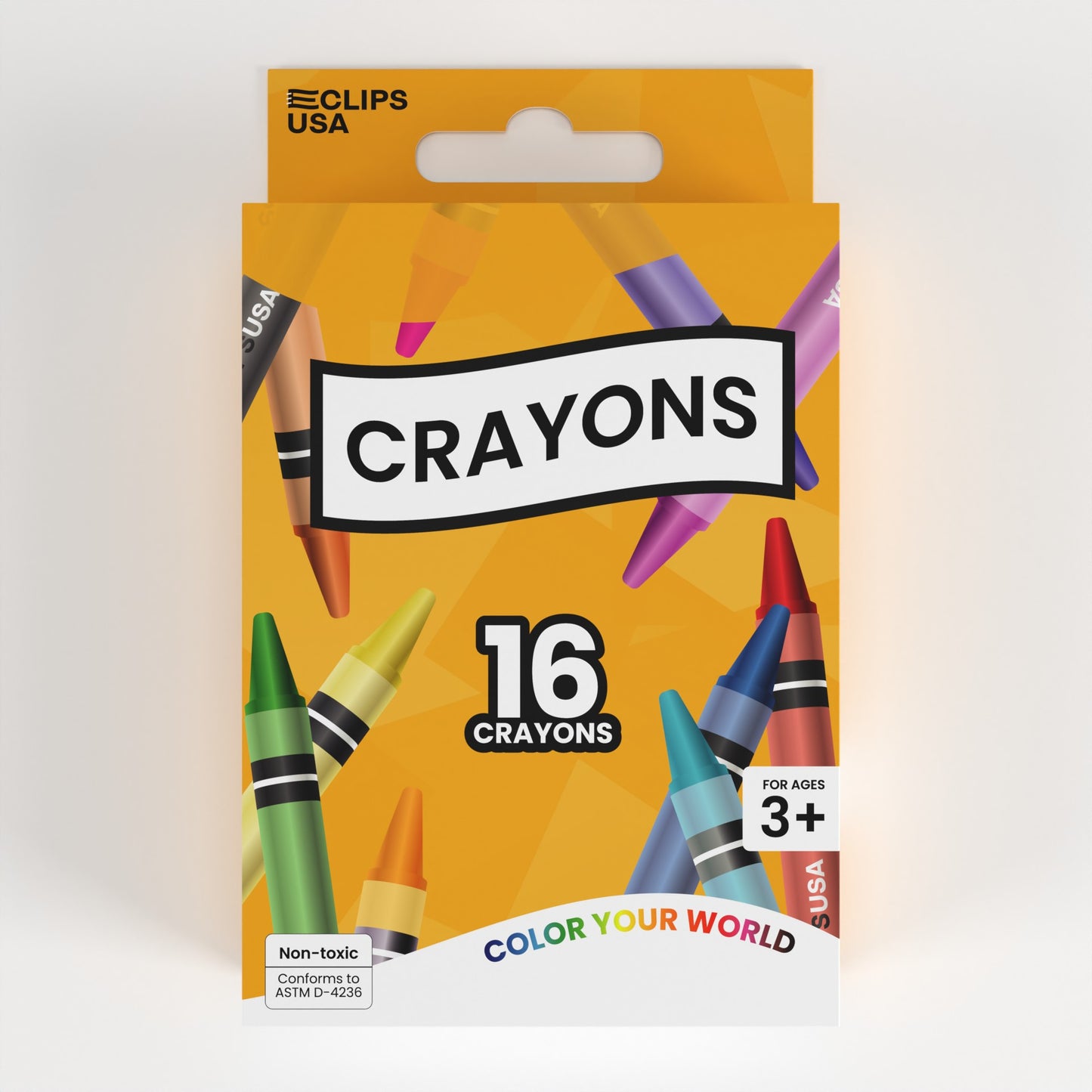 Standard Crayons - 16-count, Assorted Classic Colors