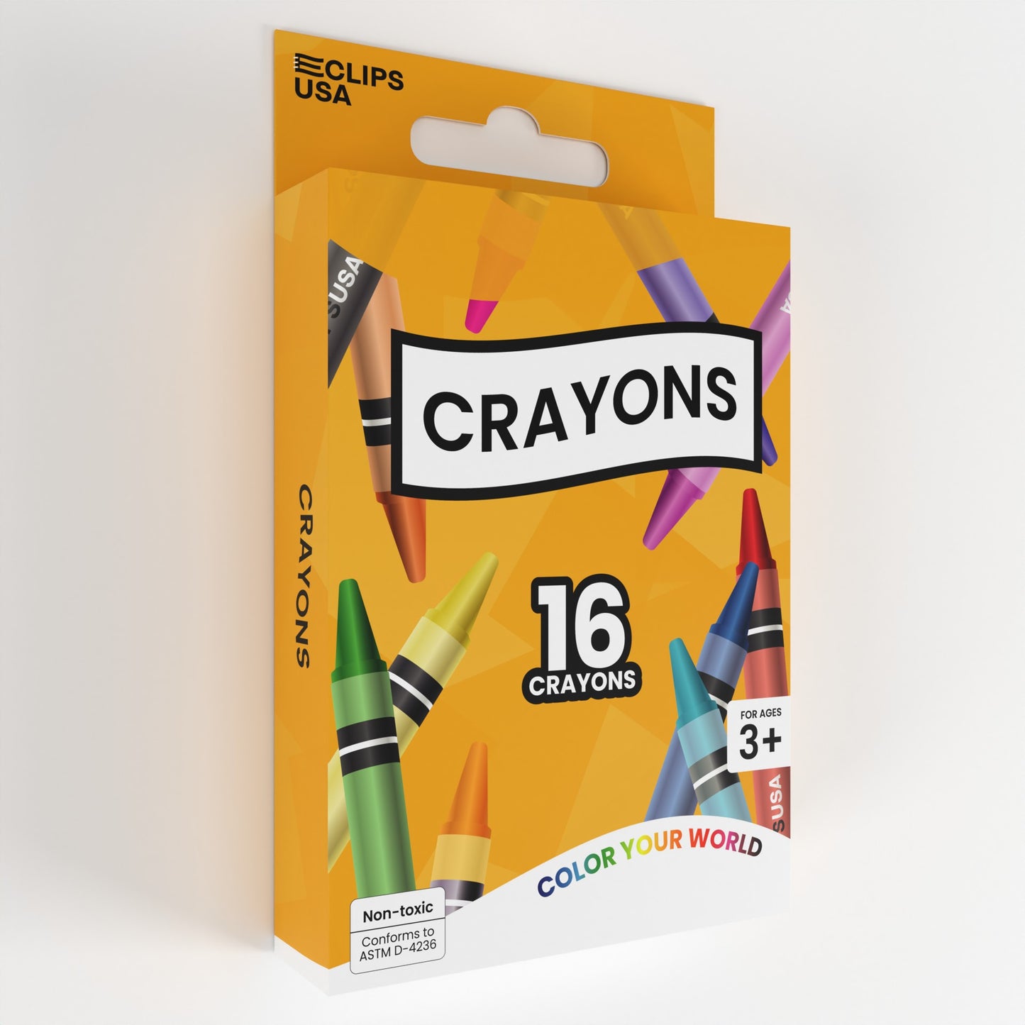 Standard Crayons - 16-count, Assorted Classic Colors