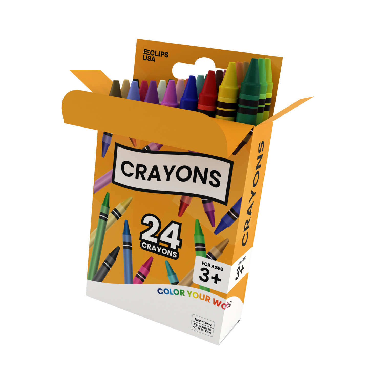 Standard Crayons - 24-count, Assorted Classic Colors