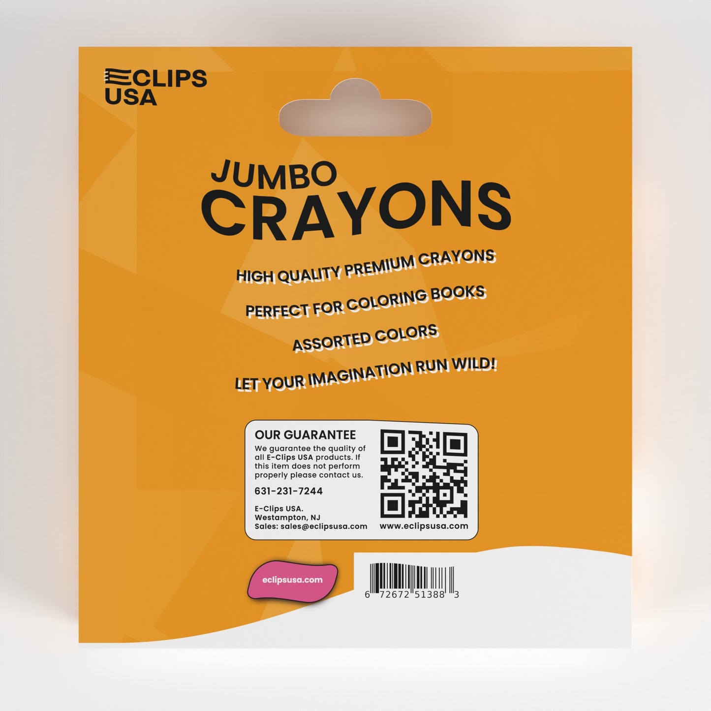 Jumbo Crayons - 8-count, Assorted Classic Colors