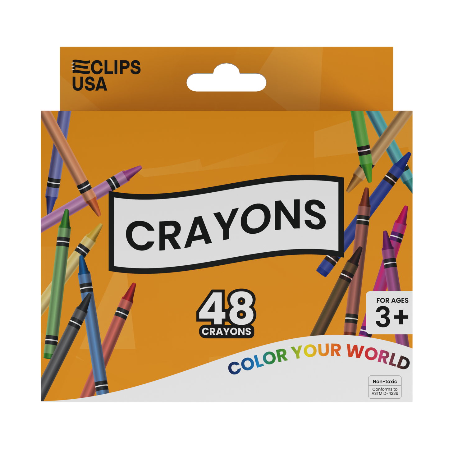 Standard Crayons - 48-count, Assorted Classic Colors