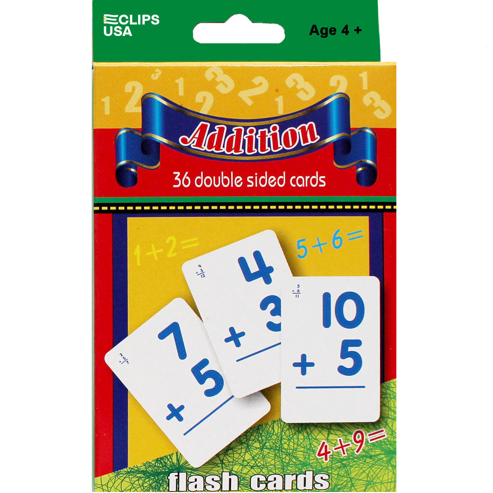 59112: Flash Cards, Addition, 36 Cards