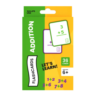 Flash Cards: Addition Set, 36 Cards, units/48