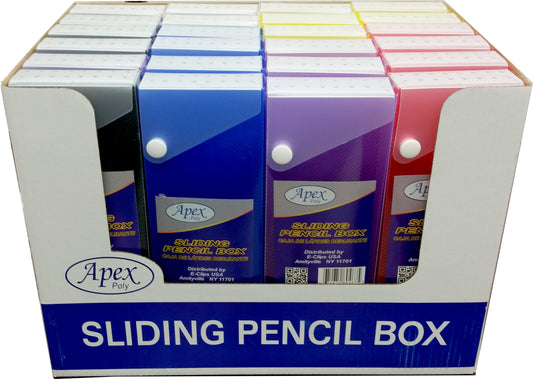 60463: Pencil Box, Assorted Colors