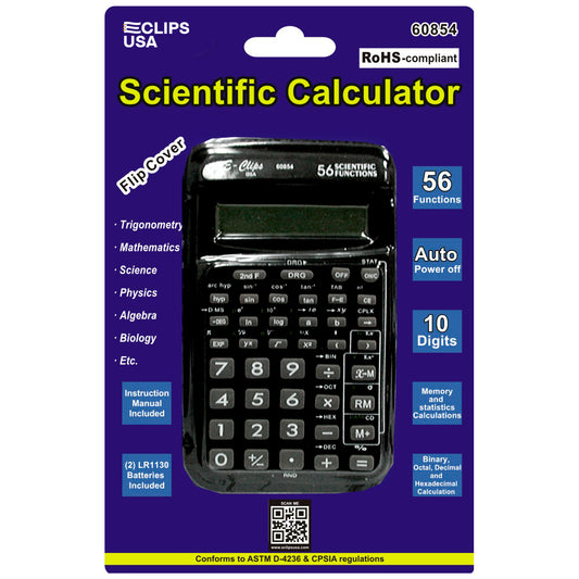 60854:  Scientific Calculator