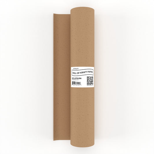 All-Purpose Kraft Paper Roll - Brown, 35 Square Feet (30 Inches Width X 14 Feet Length)