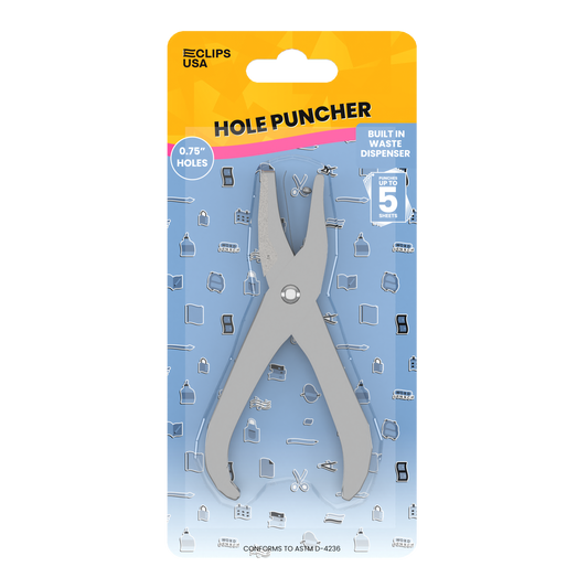 Hole Puncher: Single-Hole, Metal, units/48