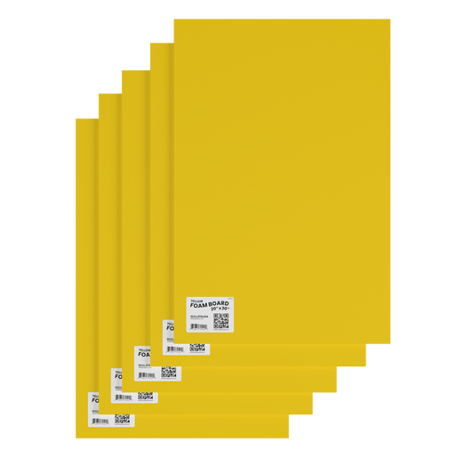 74522: Yellow Foam Boards, 20X30