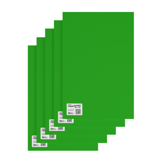 74566: Green Foam Boards, 20x30