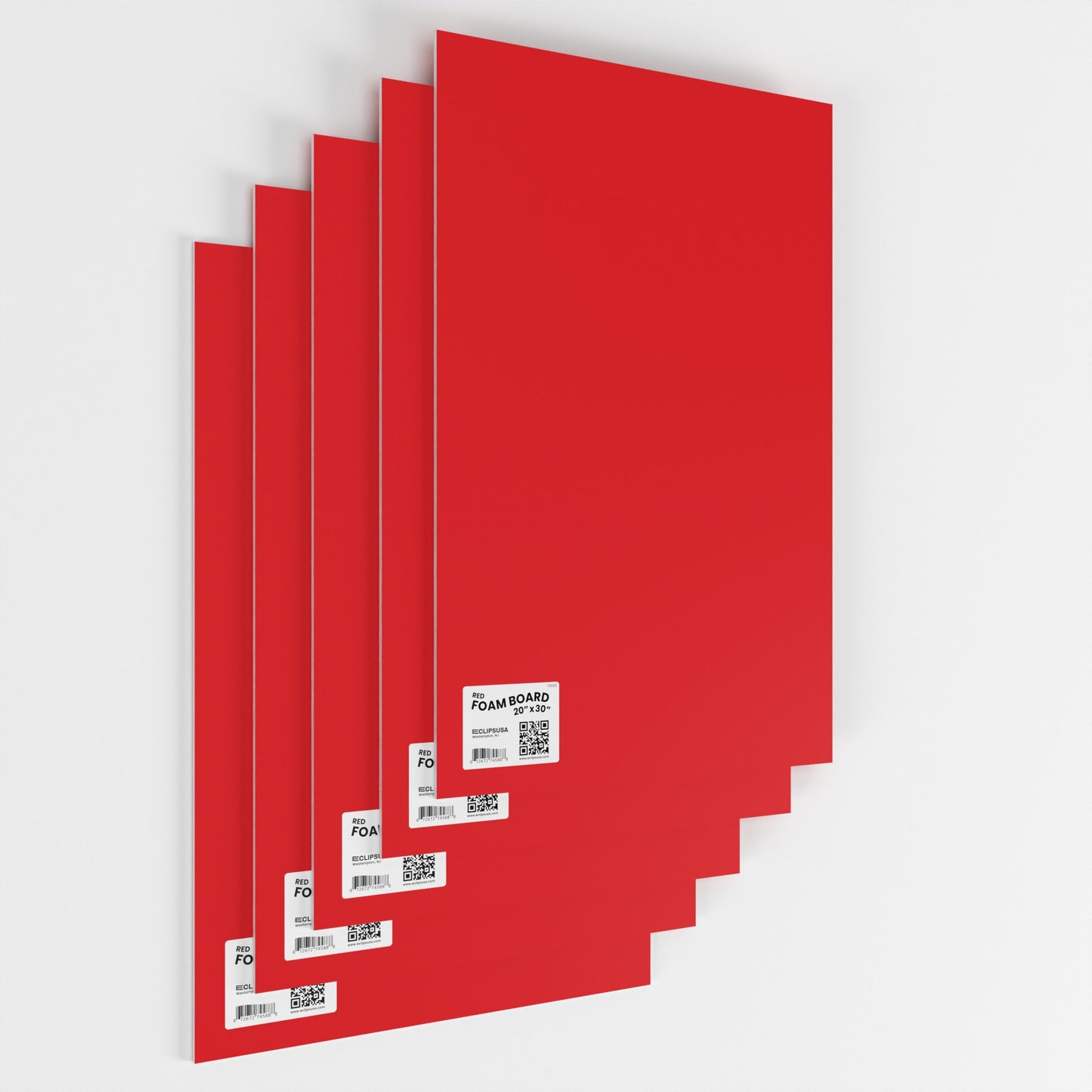 74588: Red Foam Boards, 20x30