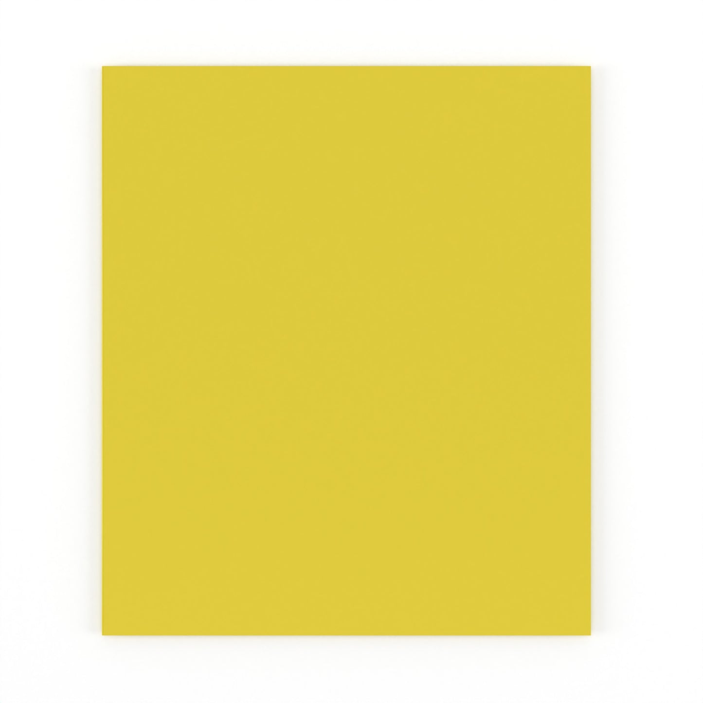 Paper Folders:  With Business Card Slots, (Yellow), units/100