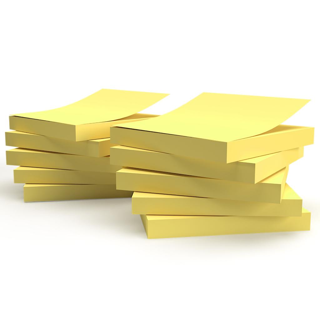 07902: Yellow Sticky Notes, 100 Sheets