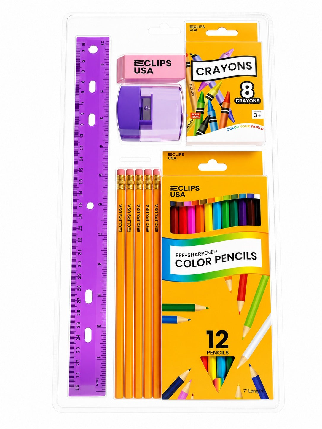 Bulk 29-Piece School Supply Kit